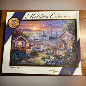 Medallion Collection "Tranquil Seafront" 3000-Piece Puzzle - NEW UNOPENED